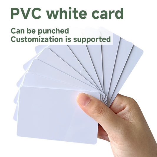 PVC white card