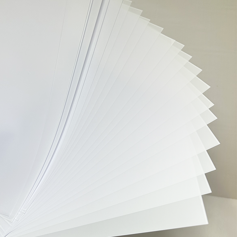 1 box of 15 sets of non laminated PVC printing materials