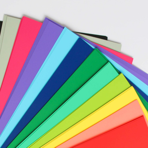 Renewable PVC color card base material