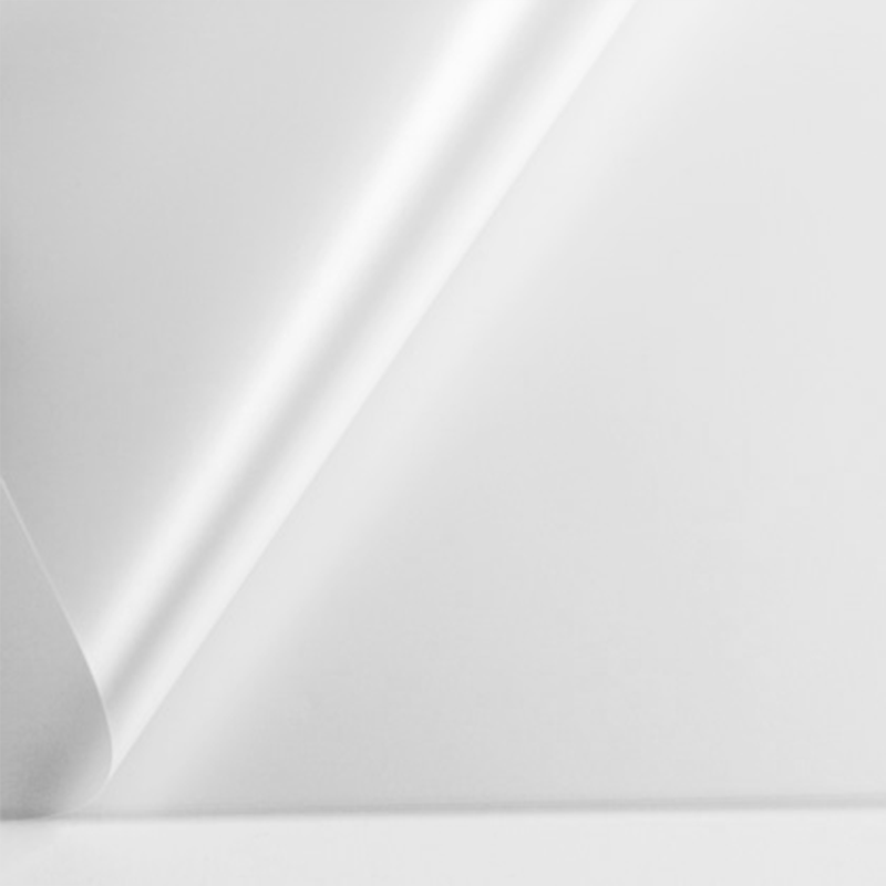 Renewable PCV transparent film