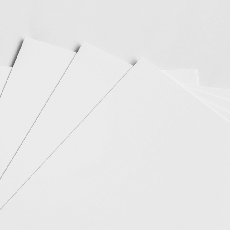 Renewable PVC color card base material