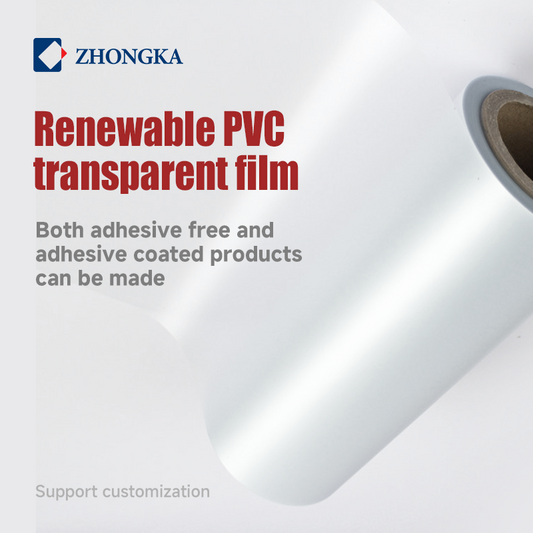 Renewable PCV transparent film