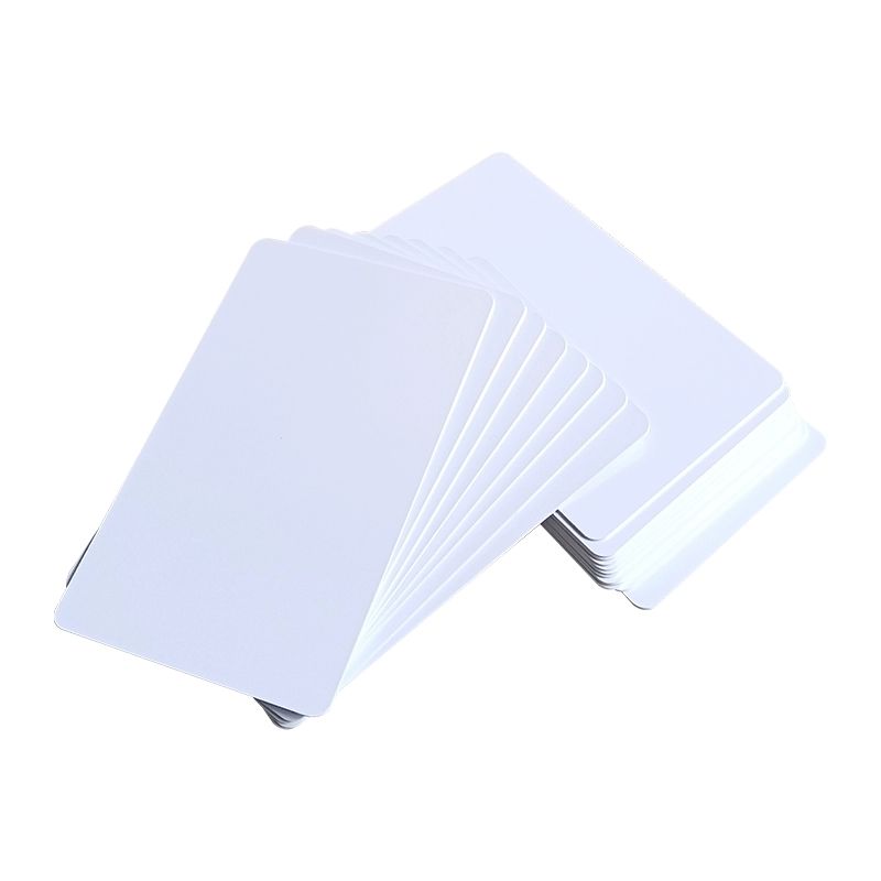PVC white card